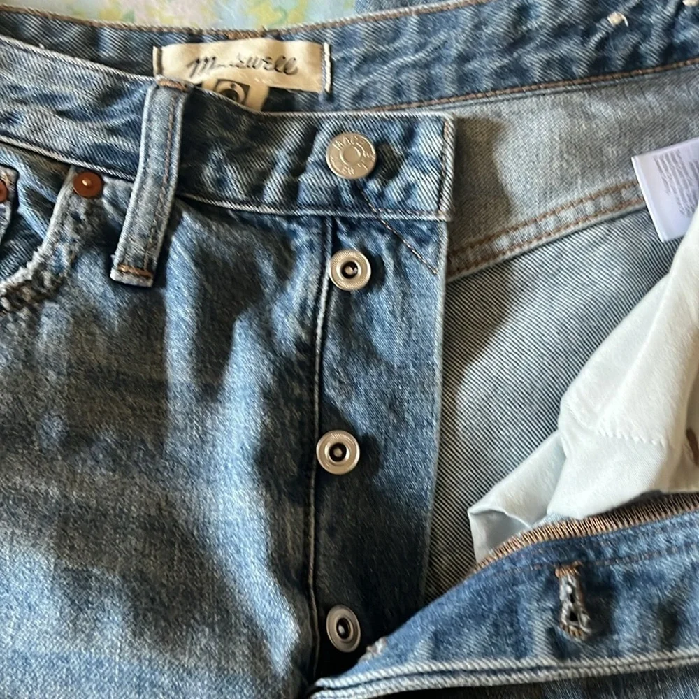 Madewell | The‎ Dadjean in Dustin Wash: Destroyed Edition Distressed Size 27/4